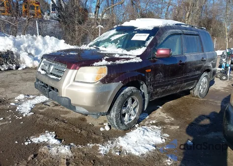 2007 Honda Pilot Ex из США, поврежденный, VIN 2HKYF18417H511115